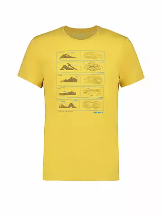ICEPEAK | T-shirt de sport pour homme Beeville | gelb